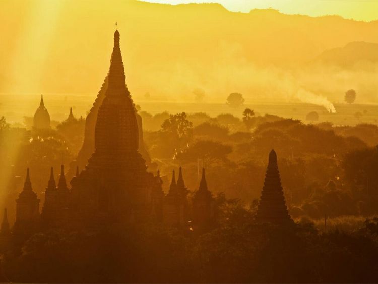 Produktbild: CALVENDO Puzzle Bagan | 1000 Teile Lege-Gr&ouml;&szlig;e 64x48cm Foto-Puzzle f&uuml;r gl&uuml;ckliche Stunden