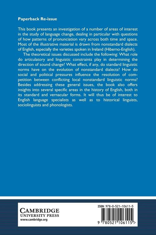 Produktbild: Phonological Variation and Change