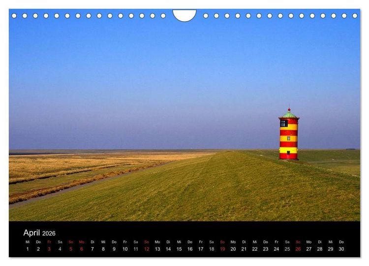 Produktbild: Ostfriesland (Wandkalender 2026 DIN A4 quer), CALVENDO Monatskalender