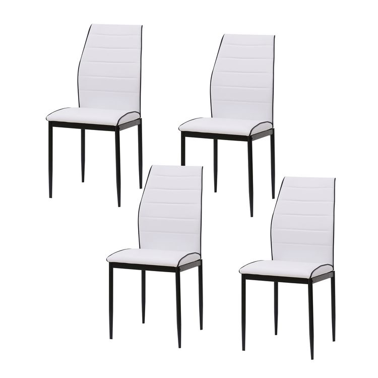 Produktbild: HTI-Living Stuhl Madison PU Wei&szlig; Stuhl Madison PU Wei&szlig;