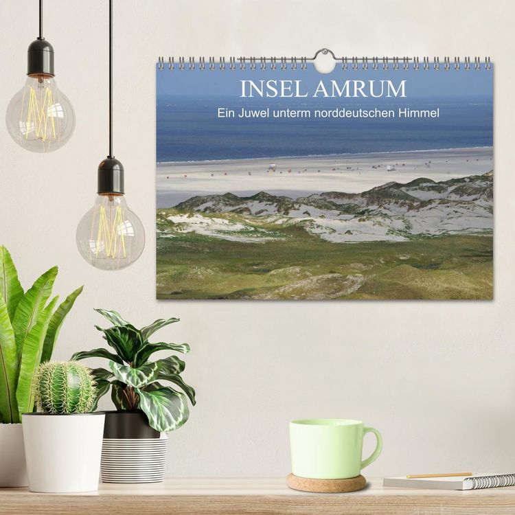 Produktbild: Insel Amrum - Ein Juwel unterm norddeutschen Himmel (Wandkalender 2026 DIN A4 quer), CALVENDO Monatskalender
