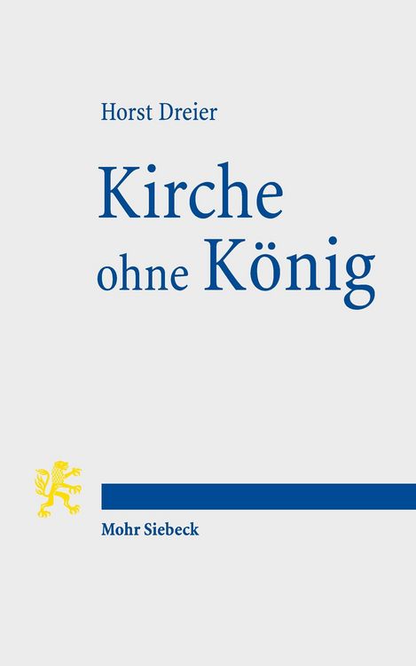 Produktbild: Kirche ohne K&ouml;nig