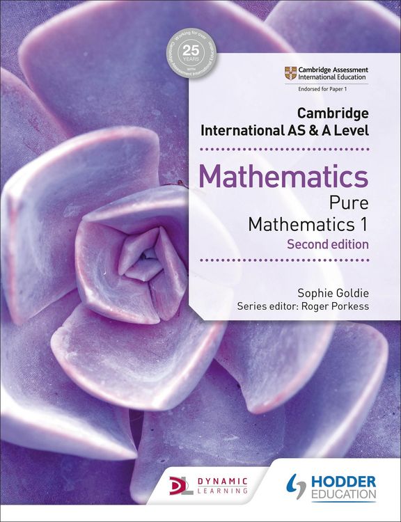 Produktbild: Cambridge International AS & A Level Mathematics Pure Mathematics 1 second edition