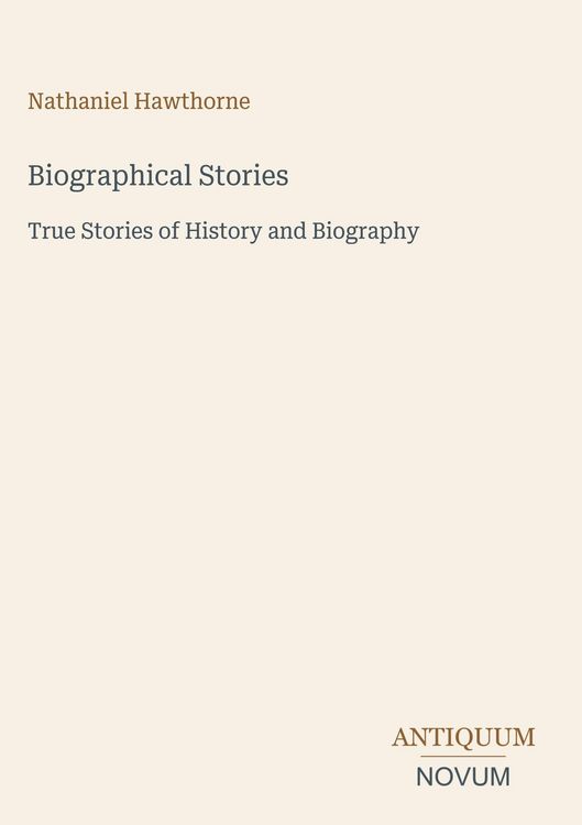 Produktbild: Biographical Stories