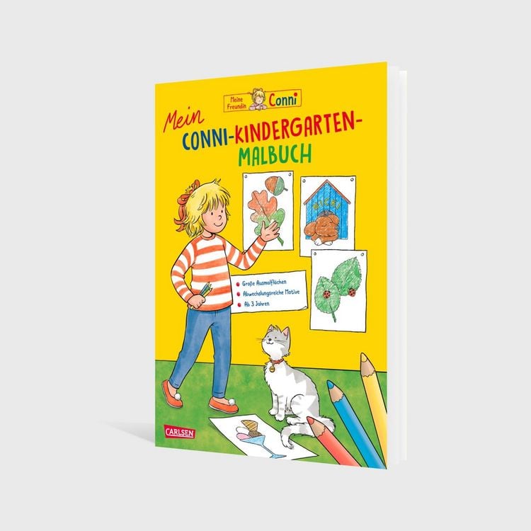 Produktbild: Conni Gelbe Reihe (Besch&auml;ftigungsbuch): Mein Conni-Kindergarten-Malbuch