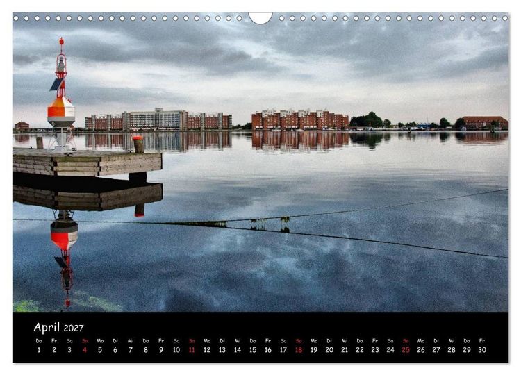Produktbild: Wilhelmshaven (Wandkalender 2027 DIN A3 quer), CALVENDO Monatskalender
