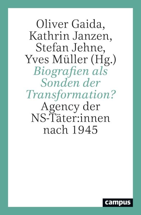 Produktbild: Biografien als Sonden der Transformation?
