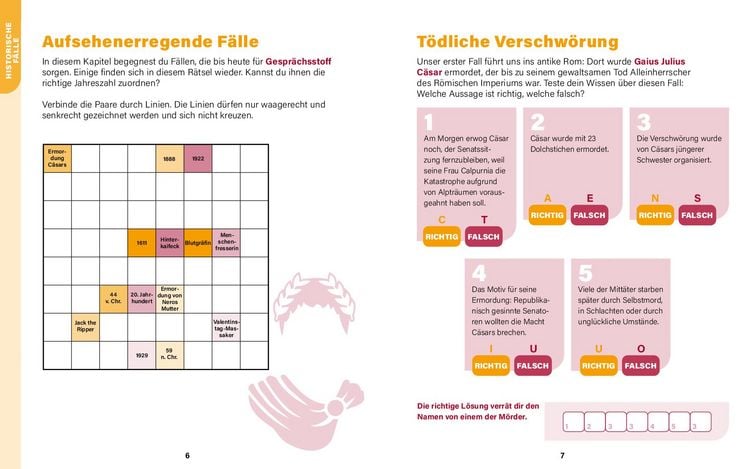Produktbild: True Crime I Wissen in R&auml;tseln