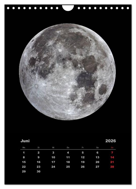Produktbild: Wunderbares Universum (Wandkalender 2026 DIN A4 hoch), CALVENDO Monatskalender