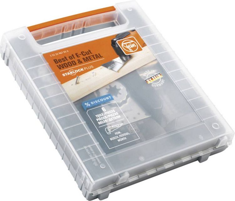 Produktbild: Fein 35222967030 Best of E-Cut SLP WOOD & METAL Tauchs&auml;geblatt-Set 1 St.