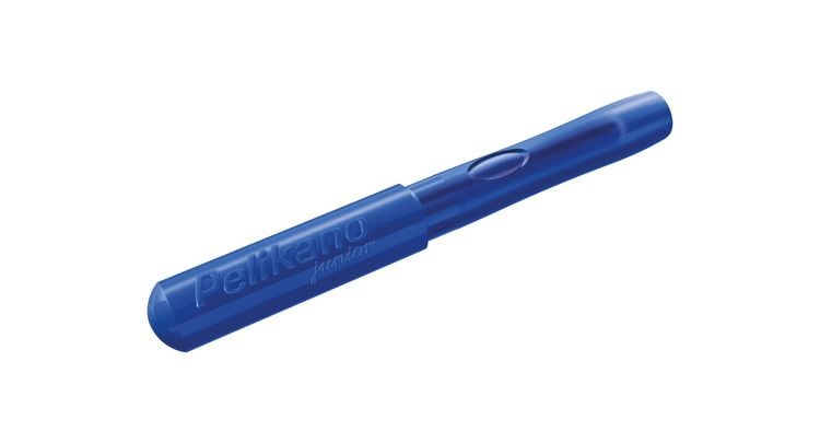 Produktbild: Pelikan F&uuml;ller Pelikano&reg; Junior Schreiblernf&uuml;ller, f&uuml;r Linksh&auml;nder, Blau, Feder L