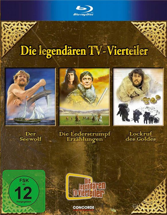 Produktbild: Die legend&auml;ren TV-Vierteiler [3 BRs]