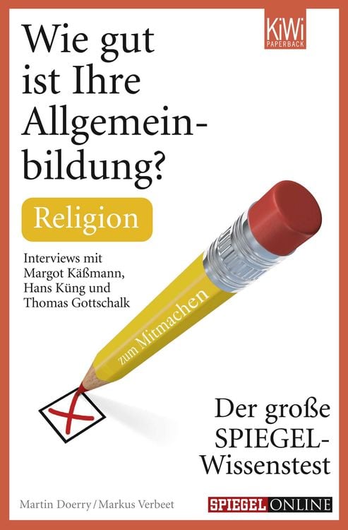 Bild vom Artikel Wie gut ist Ihre Allgemeinbildung? Religion vom Autor Martin Doerry