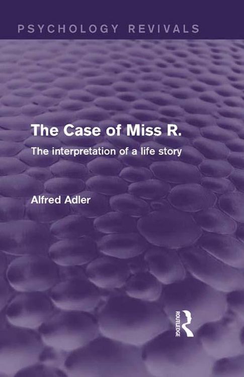 Produktbild: The Case of Miss R. (Psychology Revivals)