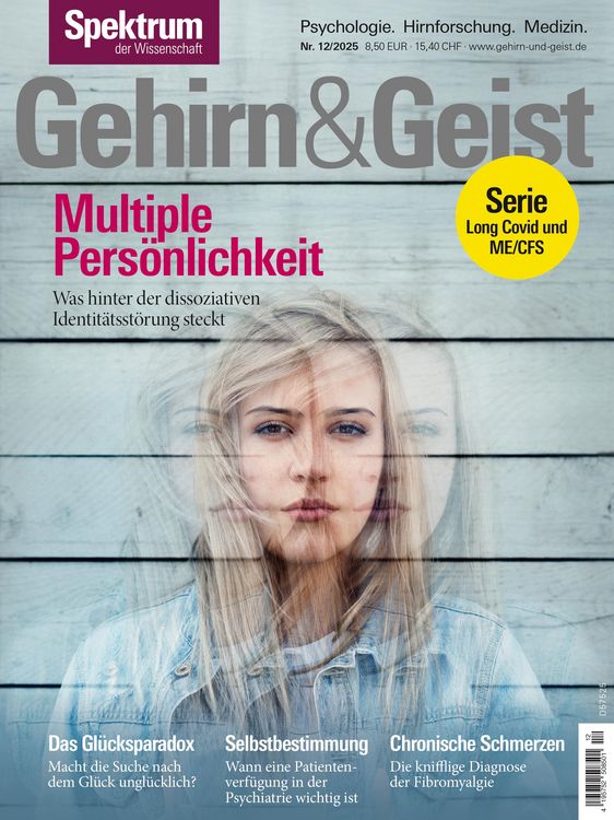 Produktbild: Gehirn&Geist 12/2025 Multiple Pers&ouml;nlichkeit