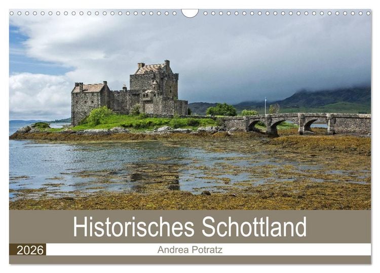 Produktbild: Historisches Schottland (Wandkalender 2026 DIN A3 quer), CALVENDO Monatskalender