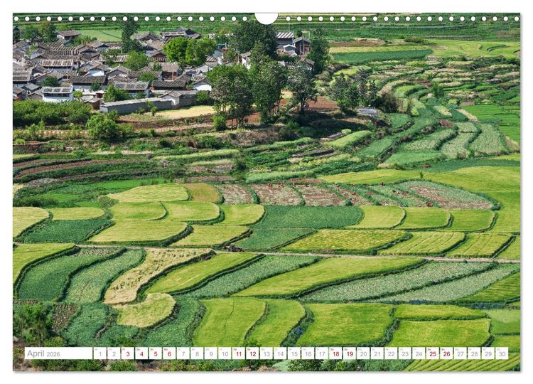 Produktbild: Asien - Kontinent der Farben (Wandkalender 2026 DIN A3 quer), CALVENDO Monatskalender