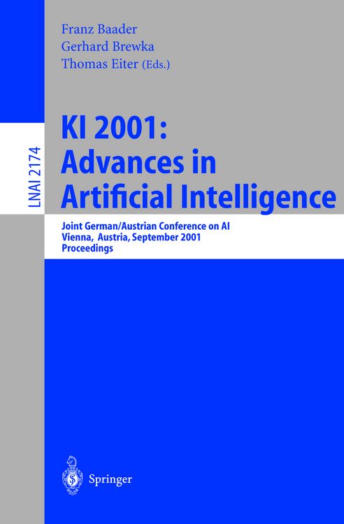 Produktbild: KI 2001: Advances in Artificial Intelligence
