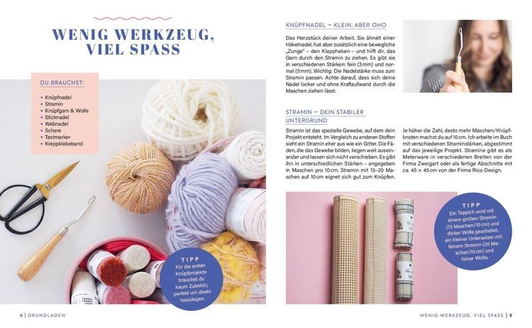 Produktbild: Hooked! Kn&uuml;pfen macht gl&uuml;cklich!