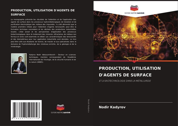Produktbild: Production, Utilisation D'agents De Surface