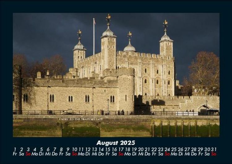 Produktbild: London 2025 Fotokalender DIN A5