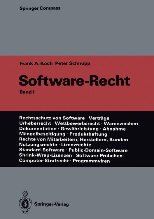 Produktbild: Software-Recht