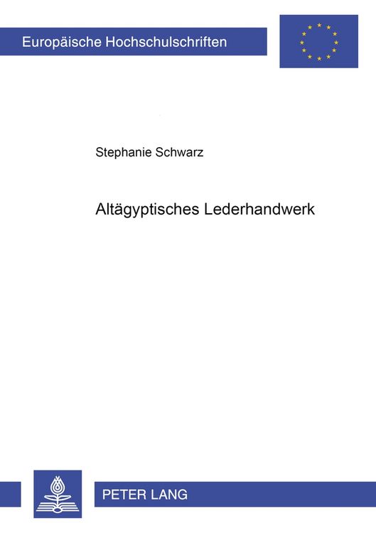 Produktbild: Alt&auml;gyptisches Lederhandwerk