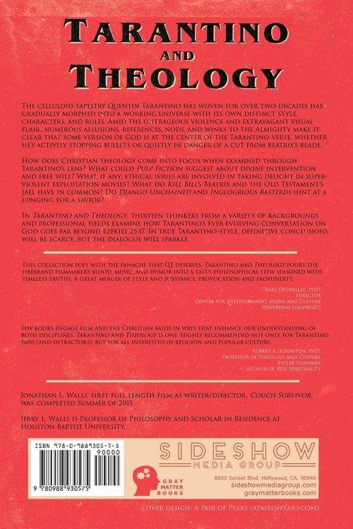 Produktbild: Tarantino And Theology