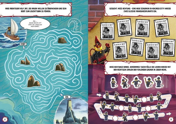 Produktbild: LEGO&reg; NINJAGO&reg; - R&auml;tselspa&szlig; mit dem Drachenj&auml;ger