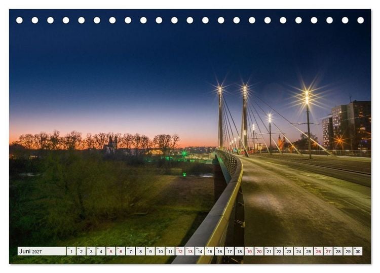 Produktbild: Magdeburg in besonderem Licht (Tischkalender 2027 DIN A5 quer), CALVENDO Monatskalender