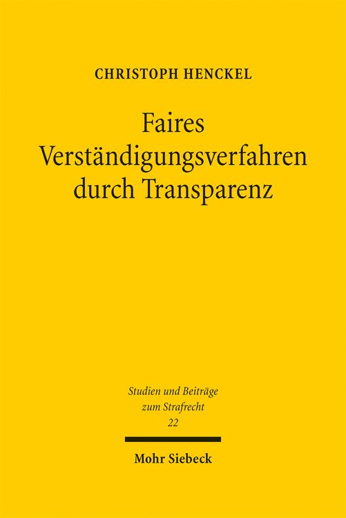 Produktbild: Faires Verst&auml;ndigungsverfahren durch Transparenz