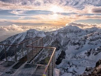 Produktbild: CALVENDO Puzzle Ausblick von der Lomnitzer Spitze 1000 Teile Puzzle quer | 1000 Teile Lege-Gr&ouml;&szlig;e 64 &times; 48 cm Foto-Puzzle f&uuml;r gl&uuml;ckliche Stunden