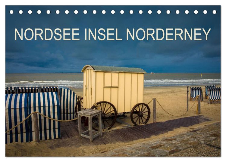 Produktbild: Nordsee Insel Norderney (Tischkalender 2026 DIN A5 quer), CALVENDO Monatskalender