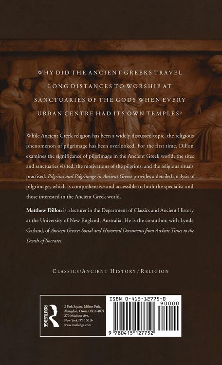 Produktbild: Pilgrims and Pilgrimage in Ancient Greece