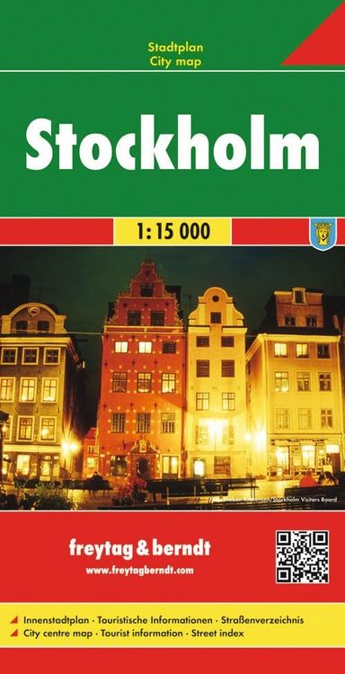 Produktbild: freytag & berndt Stadtplan Stockholm 1:15.000