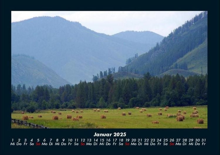 Produktbild: Berge 2025 Fotokalender DIN A4