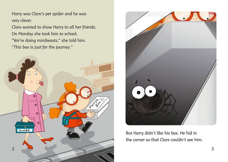 Produktbild: Harry the Clever Spider at School