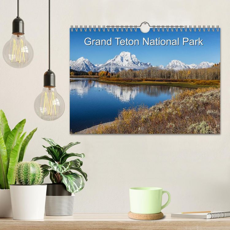 Produktbild: Grand Teton National Park (Wandkalender 2026 DIN A4 quer), CALVENDO Monatskalender