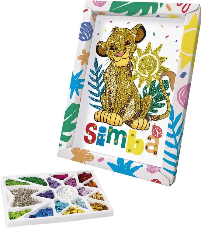 Produktbild: COLLECTION SEQUINS - Paillettenkunst Simba