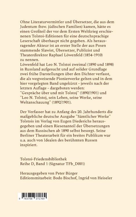 Produktbild: Zwei Schriften &uuml;ber Leo N. Tolstoi und sein Werk