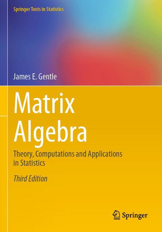 Produktbild: Matrix Algebra