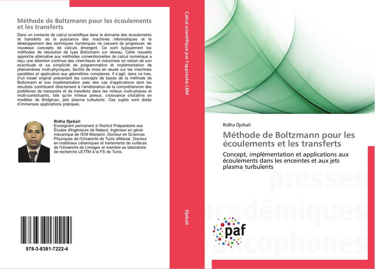 Produktbild: M&eacute;thode de Boltzmann pour les &eacute;coulements et les transferts