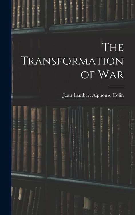 Produktbild: The Transformation of War