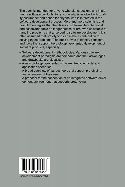 Produktbild: Prototyping-Oriented Software Development