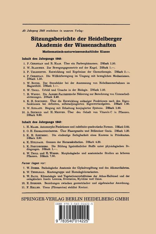 Produktbild: Morphologische und anatomische Studien an h&ouml;heren Pflanzen