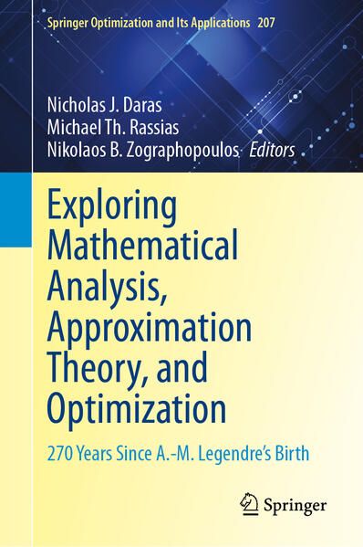 Produktbild: Exploring Mathematical Analysis, Approximation Theory, and Optimization
