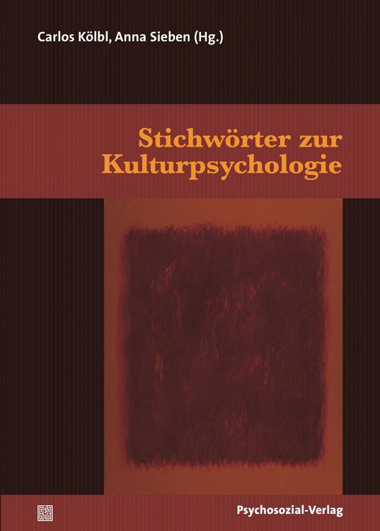 Produktbild: Stichw&ouml;rter zur Kulturpsychologie