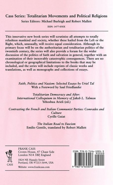 Produktbild: International Fascism, 1919-45