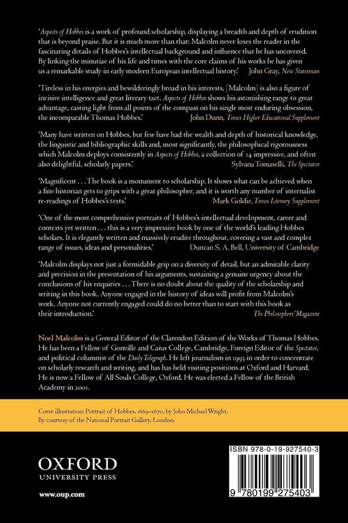 Produktbild: Aspects of Hobbes