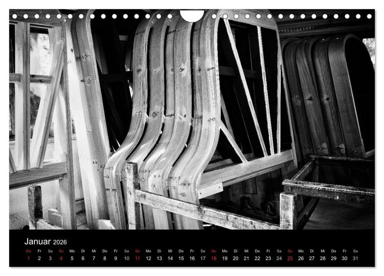 Produktbild: Klavierbau (Wandkalender 2026 DIN A4 quer), CALVENDO Monatskalender
